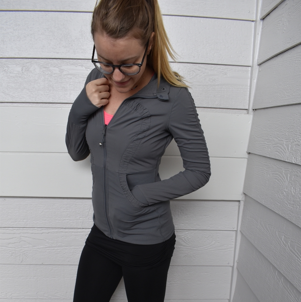 Grey Lululemon Jacket